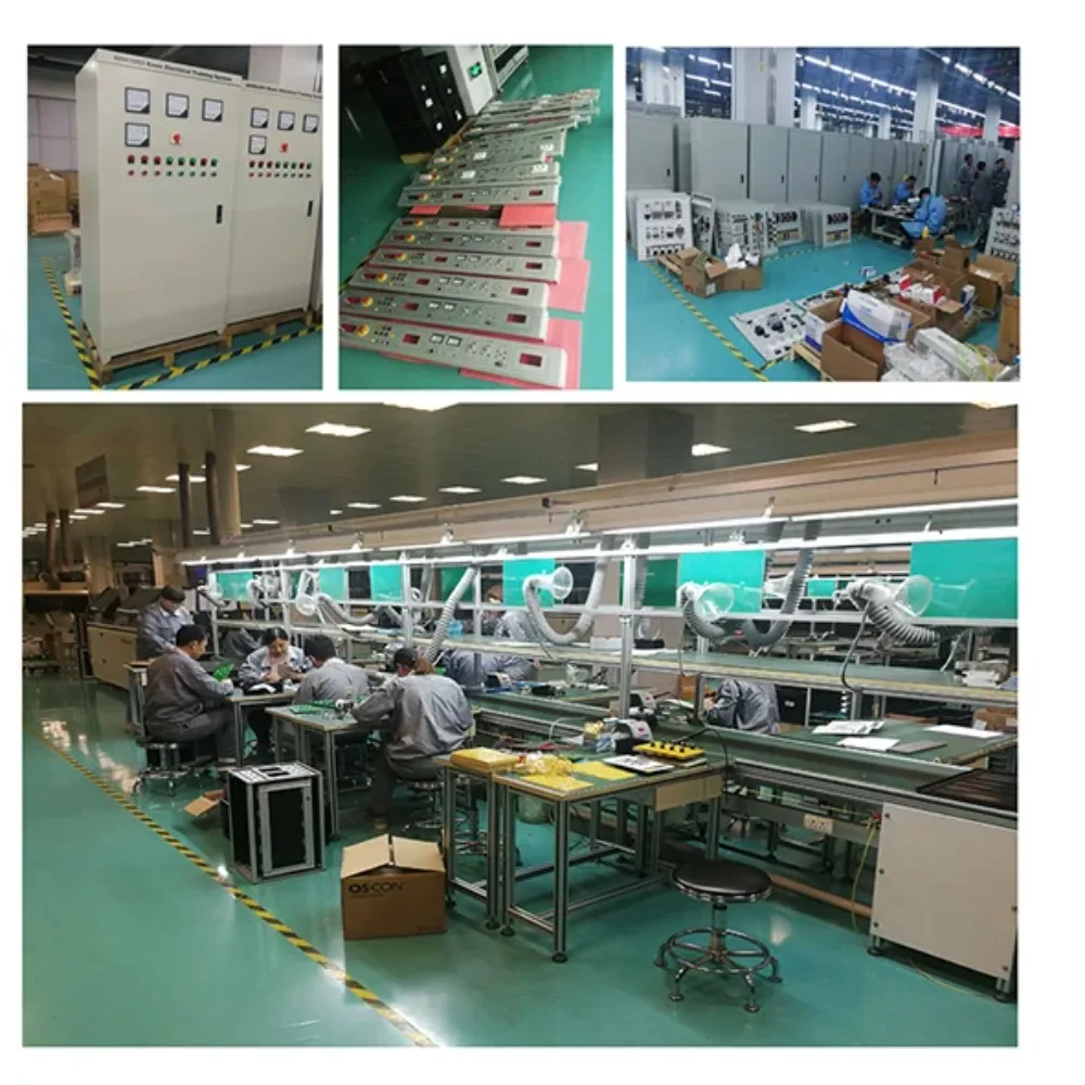 Industrial Automation Network Communication Trainer Vocational Training Equipment Electrical Educational Equipment