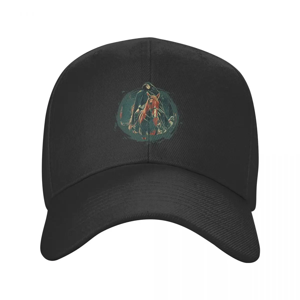 Washed Men's Baseball Cap The Rider And Roach Trucker Snapback Caps Dad Hat The W-Witchers Golf Hats