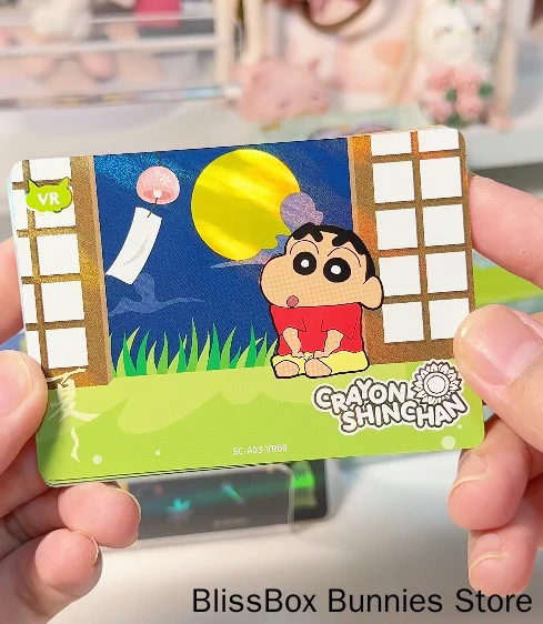 In Stock Genuine KAYOU Crayon Shin-chan Collection Cards Cute Funny Daily Anime Cute Character Limited Edition Cards Toys Gifts