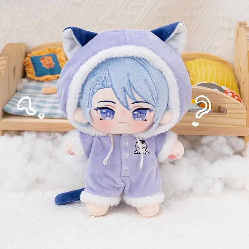 

Камисато Аято атрибут плюшевая кукла игра Genshin Impact Dress Up хлопковые куклы тело плюшевые аниме 20 см игрушки косплей подарок на день рождения