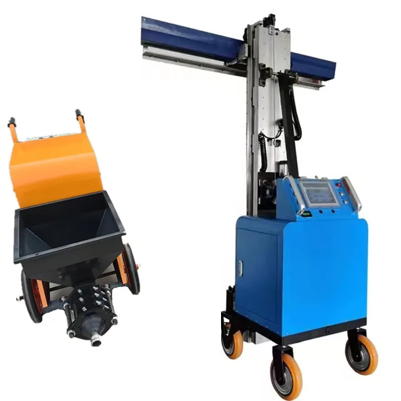Fully automatic mortar smoothing robot, fully automatic mortar smoothing robot