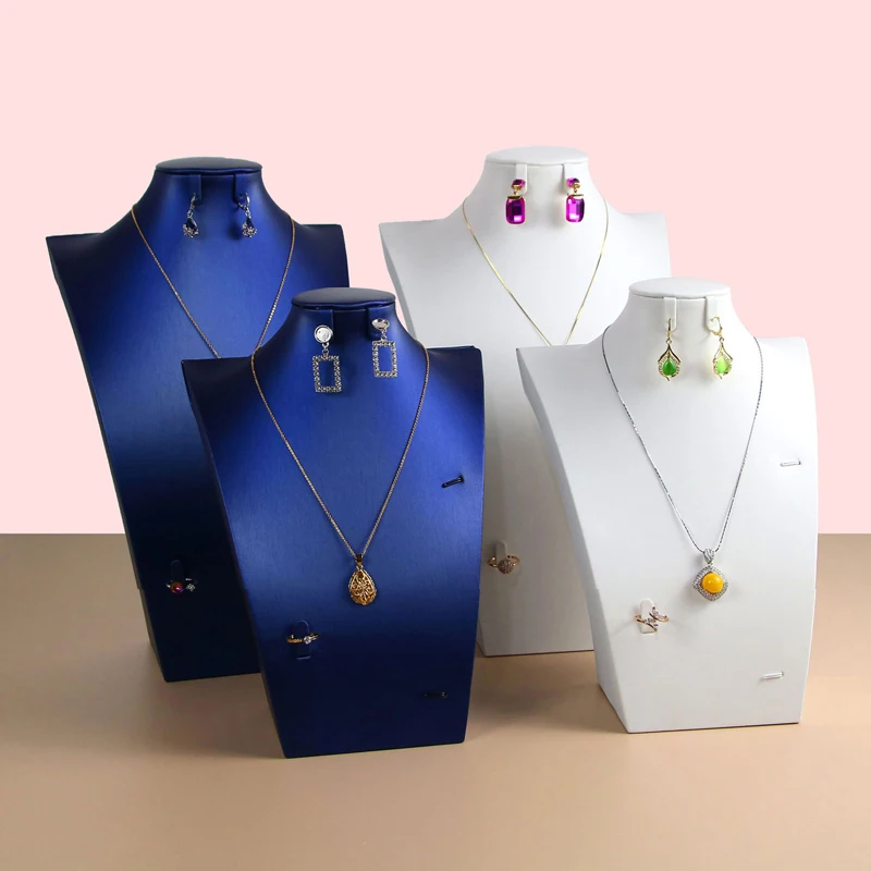Jewelry Necklace Display Stands Window Mannequins Display Props Counter Displays Pendant and Earring Hangers