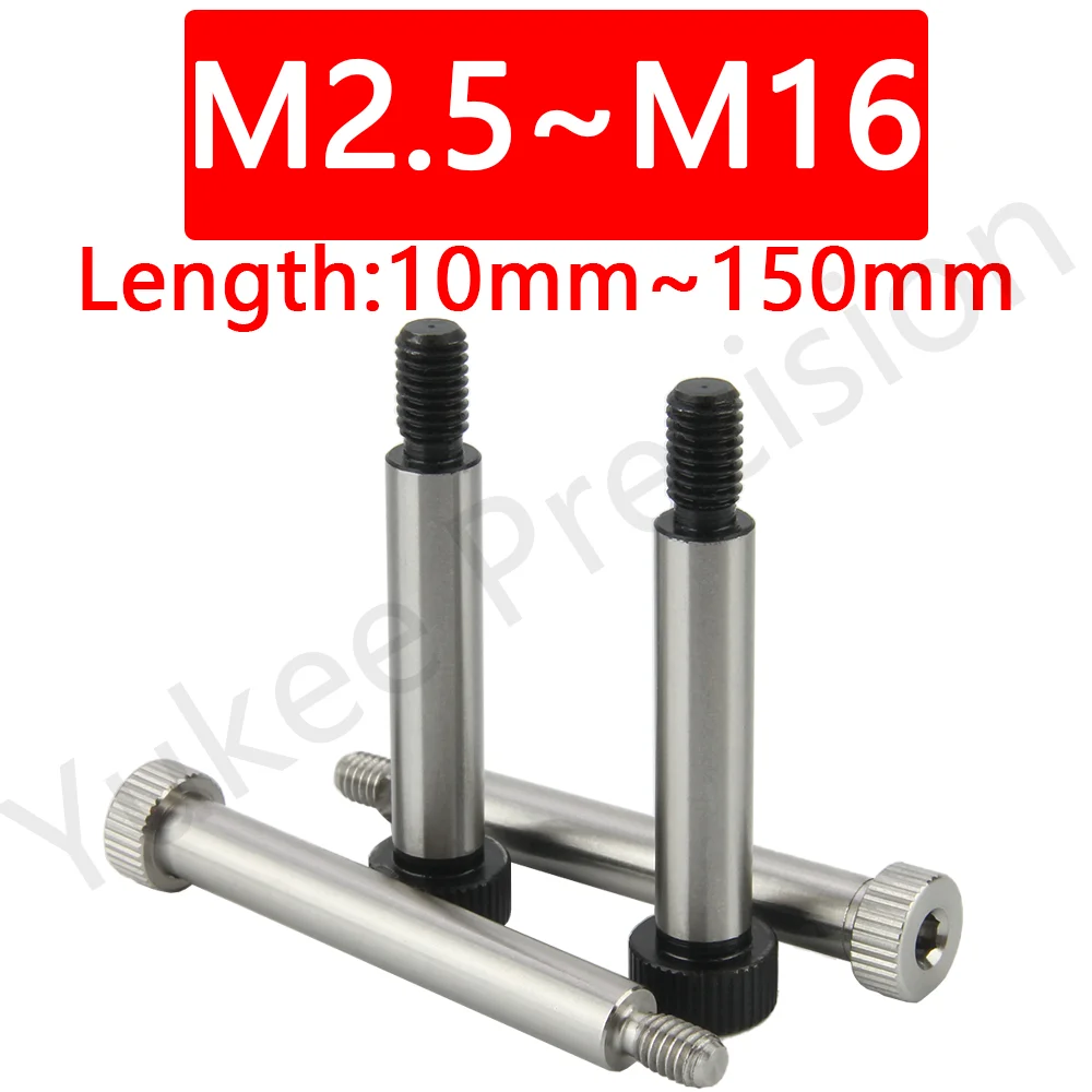 

Hardness:33~38HRC Hex Socket Mounting Hole Shoulder Screw Carbon/Stainless Steel Dowel Pin YK610 Stripper Bolt With Male Thread