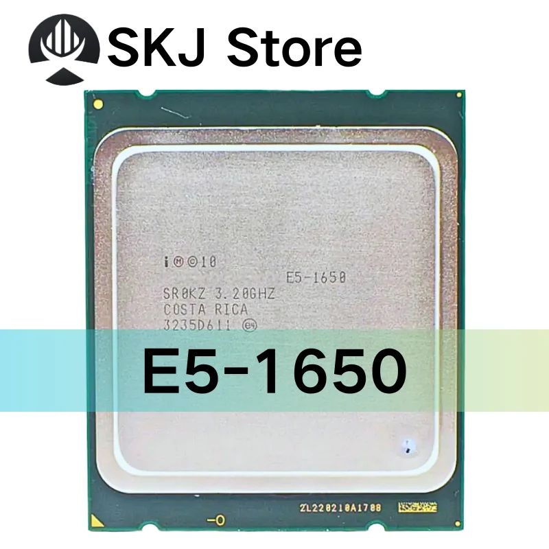 

Xeon E5 1650 E5-1650 3.2GHz 6 Core 10Mb Cache Socket 2011 SR0KZ Six-Core