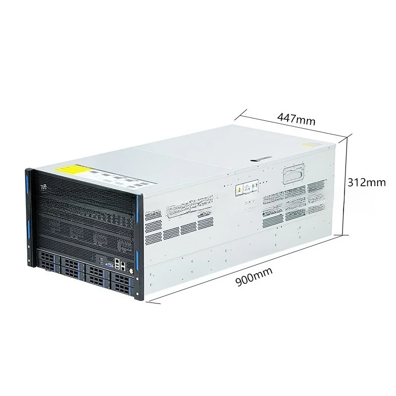 8GPU5090 deep learning AI training rendering host workstation y