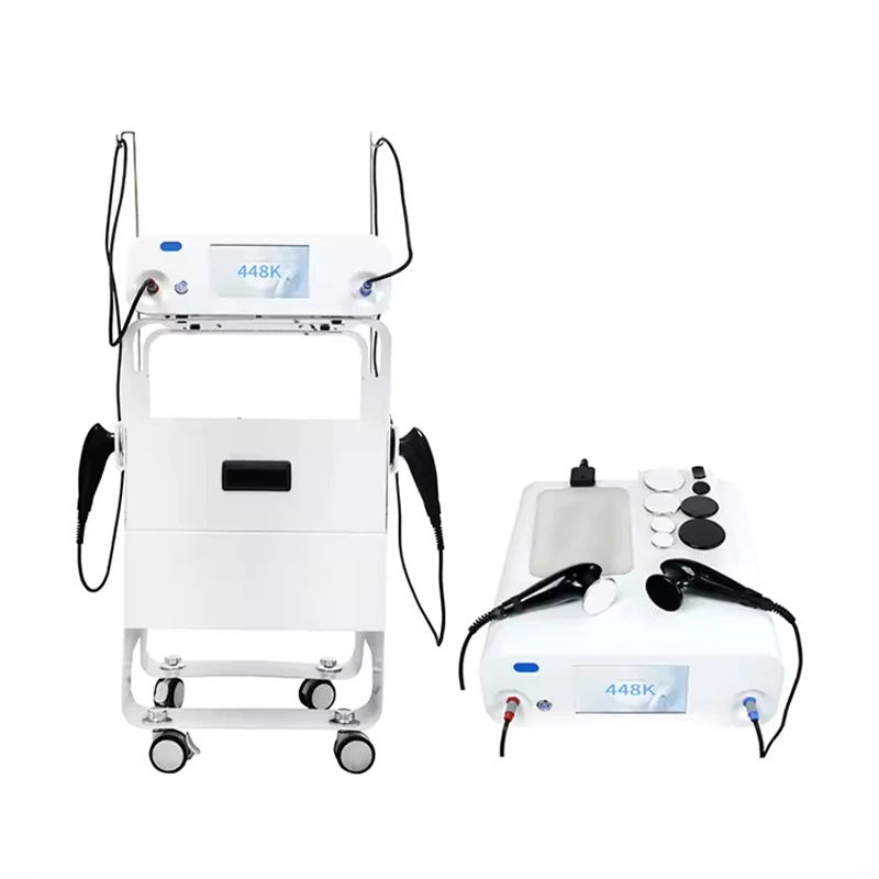 448K Tecar Therapy Physiotherapy Machine Diathermy Pain Relief Body Rehabilitation Sport Recovery Beauty Health Equipment