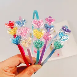 Fasce per capelli per ragazze fasce per bambini con paillettes fasce per capelli per bambini accessori per capelli Scrunchie per capelli ragazza Clip per capelli fascia per capelli regalo