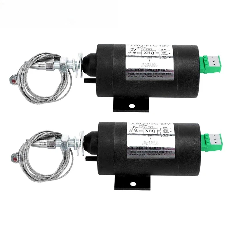 XHQ-PTG Engine Flameout Solenoid 12V 24V Optional Open Type Diesel Fuel Cut Stop Electromagnetic Replacement Part