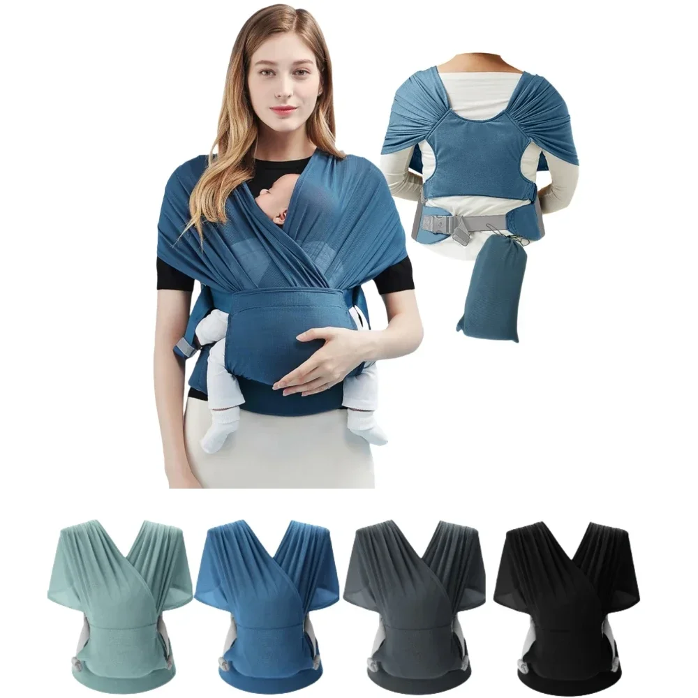 Ergonomic Newborn Baby Carrier Sling Wrap Backpack Handsfree Breathable Portable Kangaroo for Baby Carrier Belt Swaddle Strap