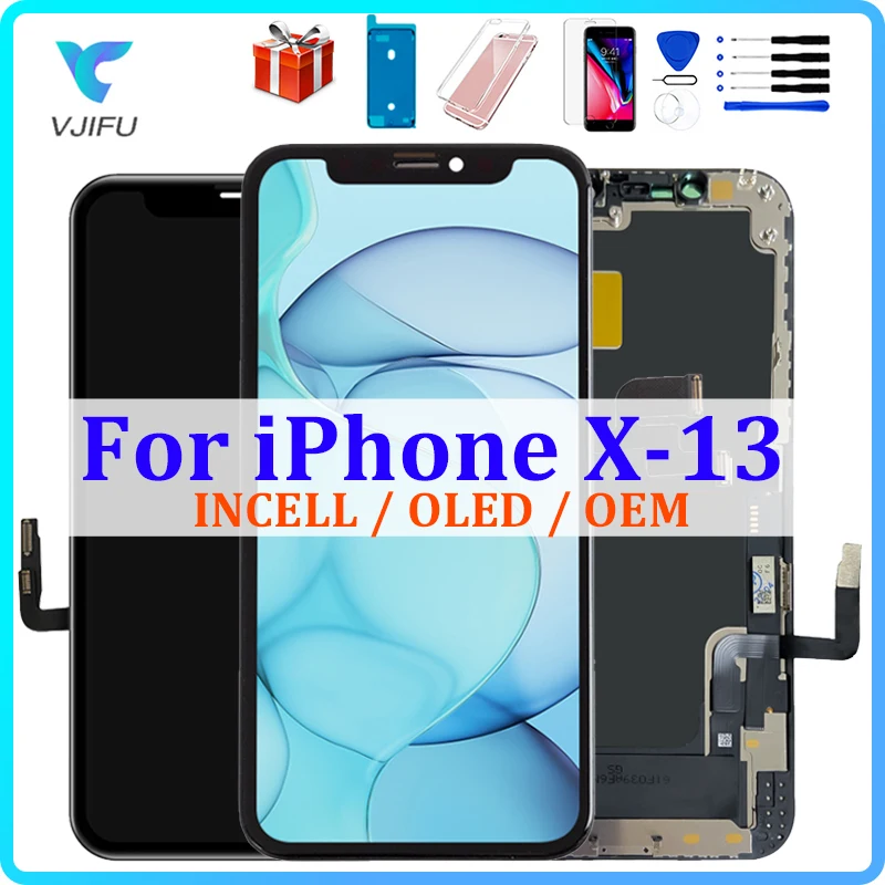 

OEM OLED экран для iPhone 11 12 Pro ЖК-дисплей для iPhone X XR XS 13 Pro MAX Pantalla сенсорный дигитайзер в сборе для замены ремонта