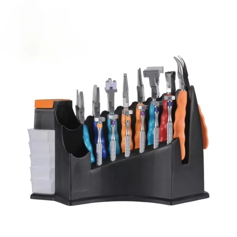 Multi-Tool Eyeglasses Plier Screwdriver and Nutdriver Set Made of Durable Rubber