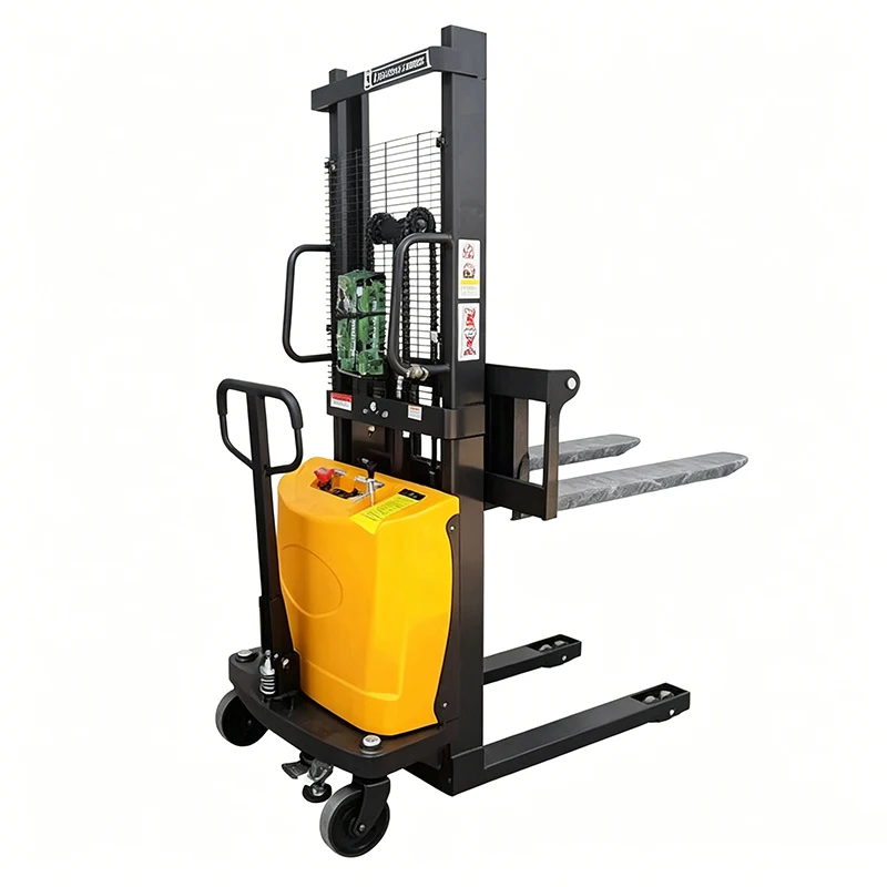 Electric Forklifts 1-Ton and 2-Ton Fully Electric Compact Lift Trucks, Stackers, Hydraulic Forklifts, Loading/Unload(Customized)
