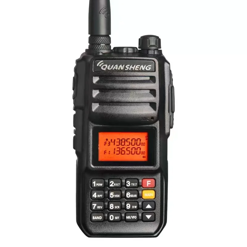 Walkie-Talkie 10KM QuanSheng New TG-UV2 Plus 10W Long Range  4000mah Radio 10 KM Vhf Uhf Dual Band Analog UV2 Plus