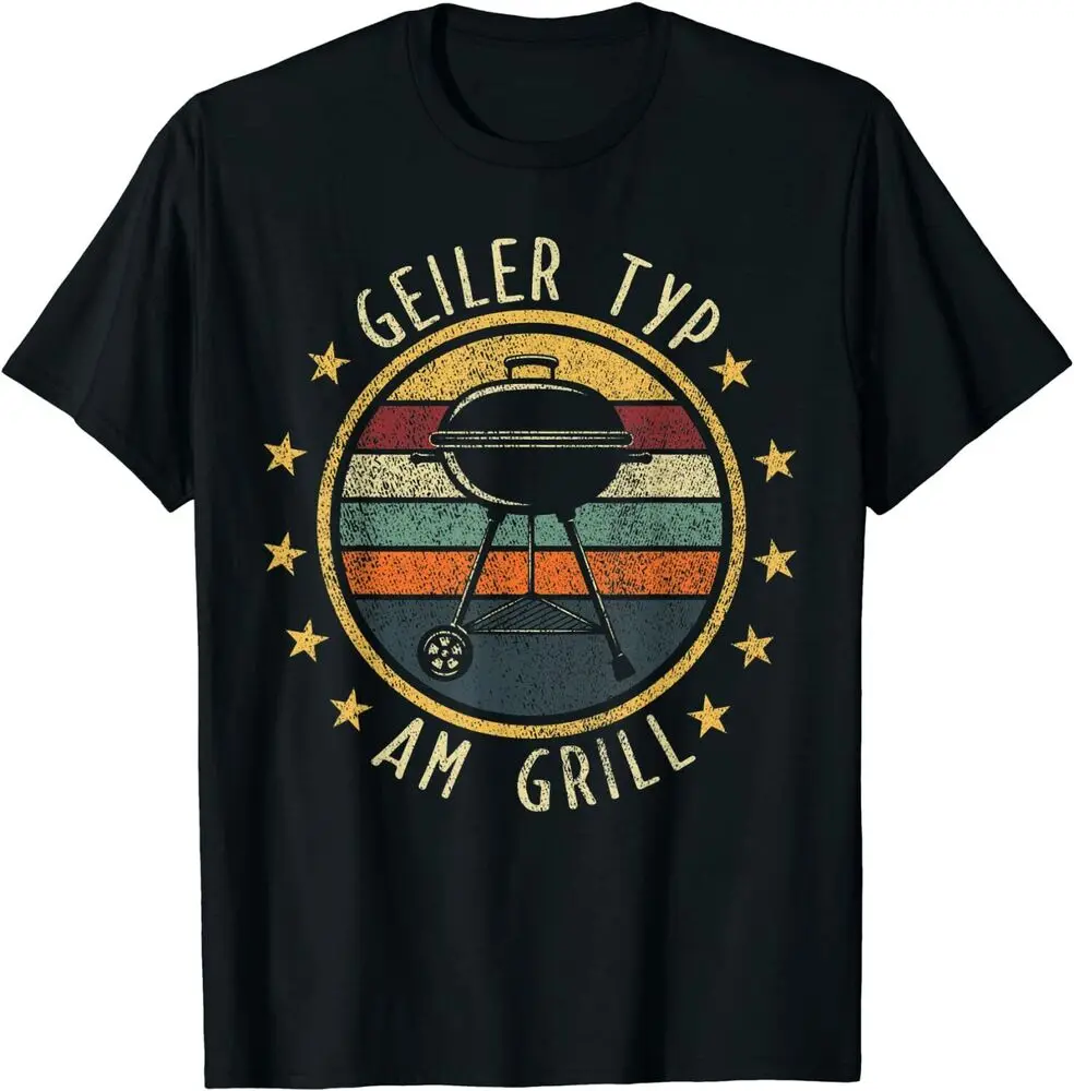 New Mens Geiler Grill BBQ Grilling Grill Evening Grill Season Premium T-Shirt  Unisex T-shirts for Men Women Summer