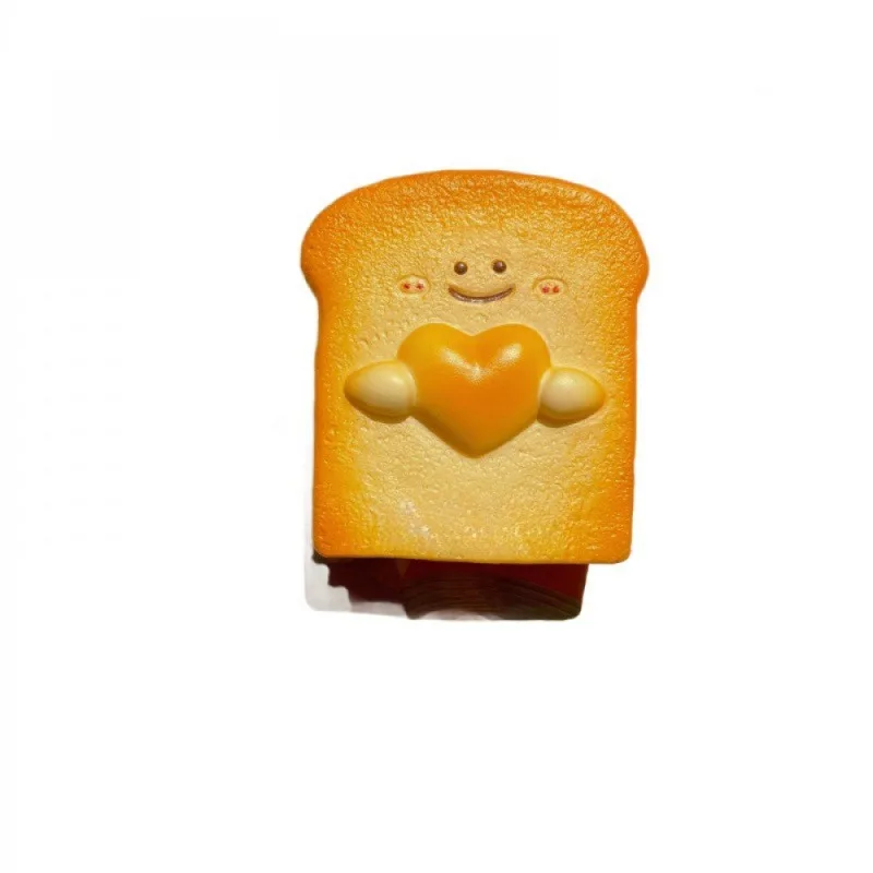 لعبة إسفنجية لطيفة لخبز التوست بطيئة الارتفاع - تململ حسي فائق النعومة لتخفيف التوتر من أجل القلق |   هدايا للأطفال والكبار