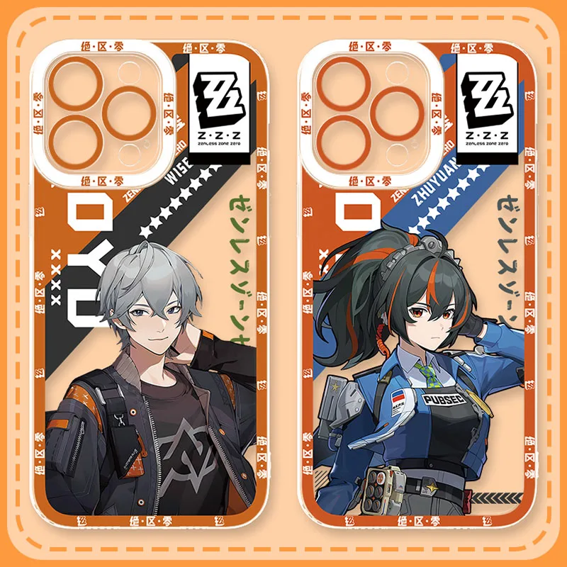 เกมZenless Zone ZeroสําหรับSamsung Galaxy S25 Ultra S23 S22 S21 S24 Plus FE A56 A36 A26 5G A16 A06 4Gหมายเหตุ20ปกหลัง