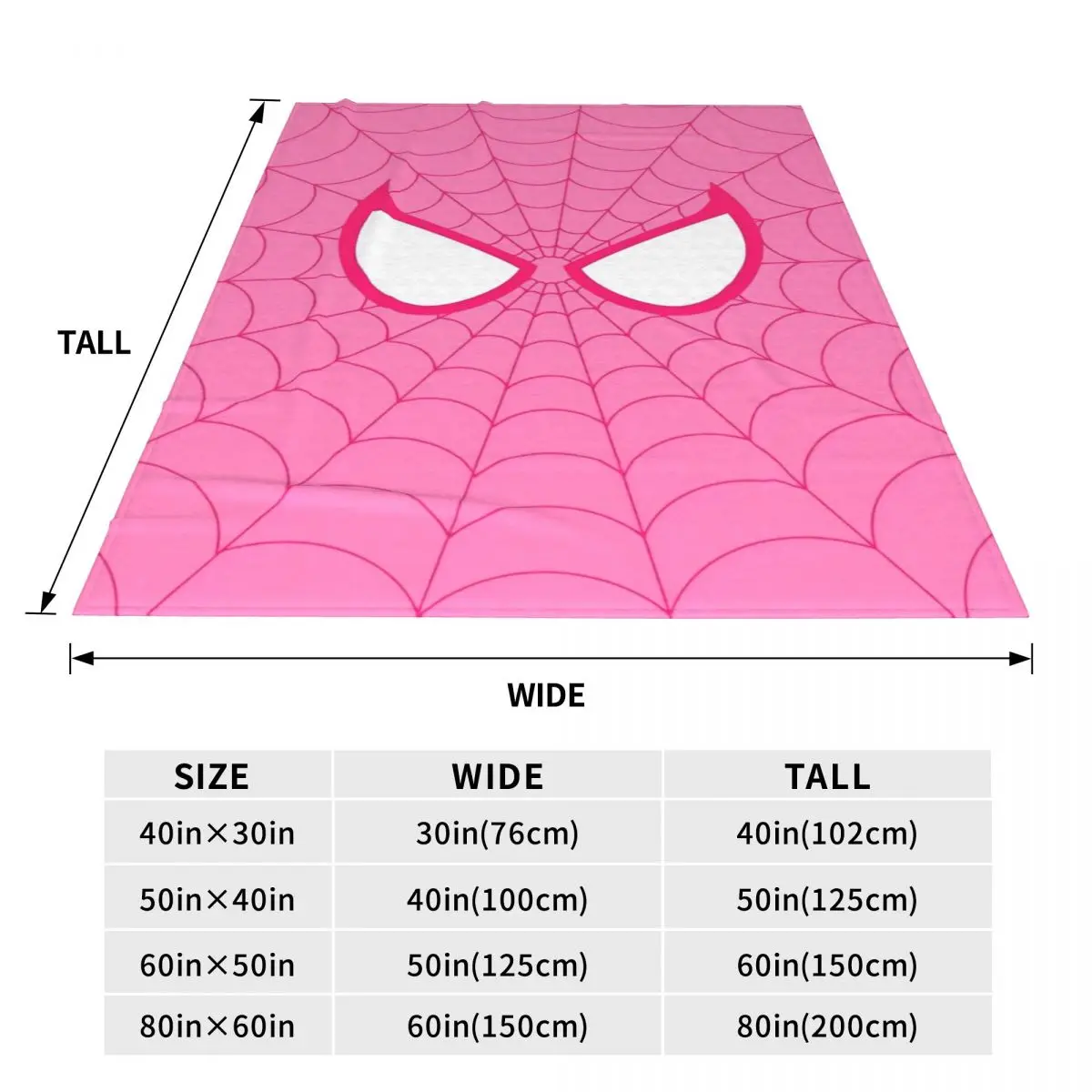 Spider Man Pink Flannel Blankets Halloween Winter Warm Soft Bedding Throws for Girls Boys Couch Bed Bedspread Sofa Bed Cover