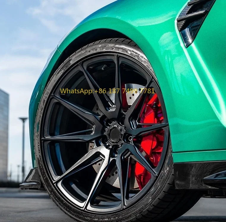 

1 Piece Forged Wheel Black 18 19 20 21 22 Inch Rim 5x114.3 5x112 5x120 Passenger Car Wheel for C8 . X5 X6 X7 . Luxury Wheel