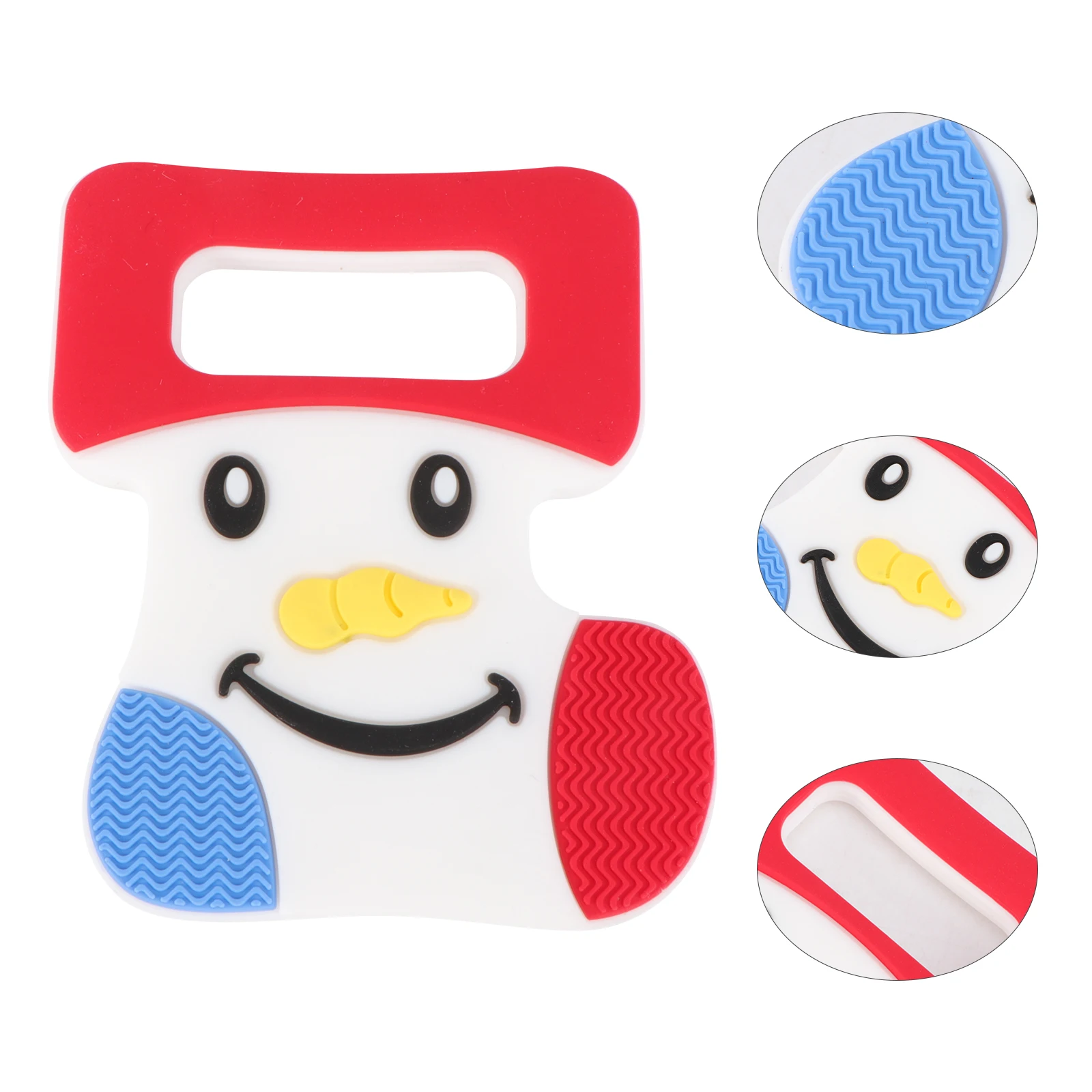 

1pc Silicone Teether For Babies Cartoon Chewing Ring Teething Molar Soothing Baby Shower Gift Infant Oral Care Teeth