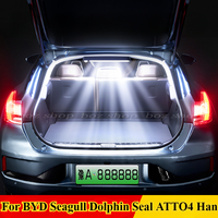 For BYD Seagull Dolphin Seal ATTO4 Han Auto Trunk Sensor Light Floor Trunk Hood USB Rechargeable Automatic Induction Light Bar