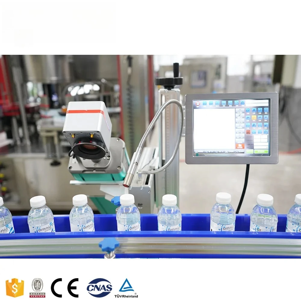 AQ Optional CO2 Laser Marking Machine Automatic QR Code Expiry Date Laser Marker For Aluminum Metal Supports DXF PLT BMP AI