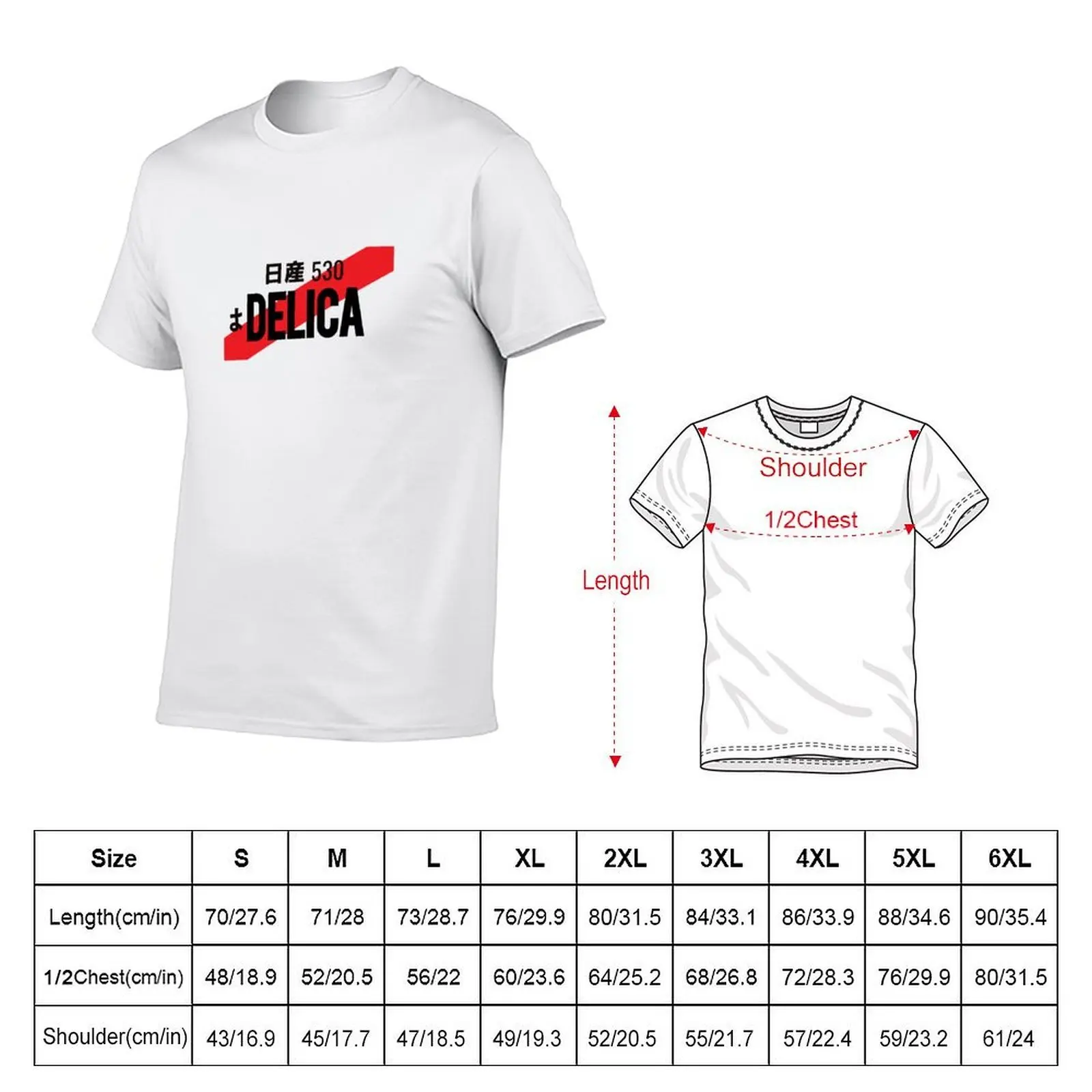 DELICA JDM NUMBER PLATE T-Shirt cotton t shirt pack t shirt man plain T-Shirt