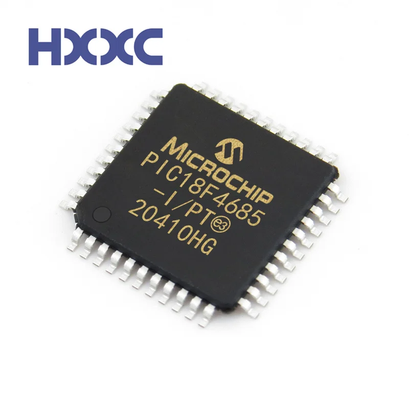 

5PCS NEW Original Integrated Circuits PIC18F4685-I/PT ic chip TQFP-44 ICs MCU Microcontroller