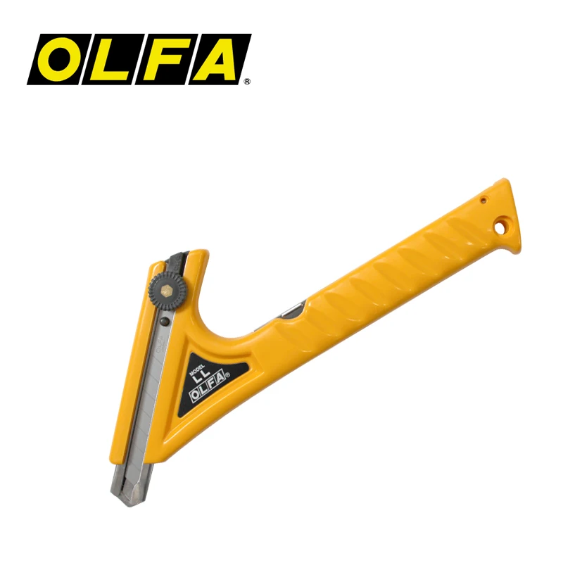 Japan OLFA 18mm Heavy Duty Large Art Knife LL Industrial Carpet Board Cutting Blade Two Handheld Intermediate Knife 1B