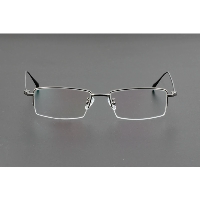 High-end myopia   men, ultra-light glasses frame half-frame business  frame, gold rim eye frame with myopia glasses