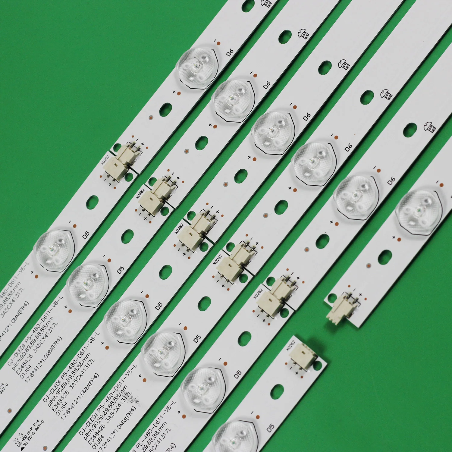 ل GJ-DLEDII P5-480-D611-V6-R/L 48E5CHR LE48A33S LE48D1452 Le48d1452/20 48PFG5000 48PFG5100 EVTLBM480P1101-T-1 LED قطاع