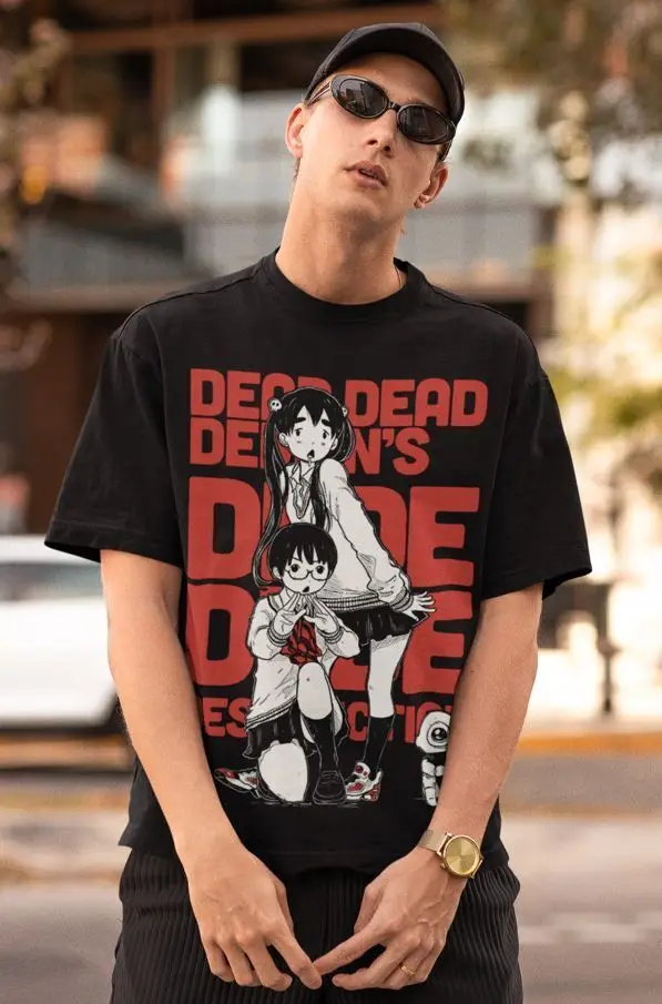 Dead Dead Demons T-shirt dede Destruction T-shirt Anime Manga Inio Asano Tshirt