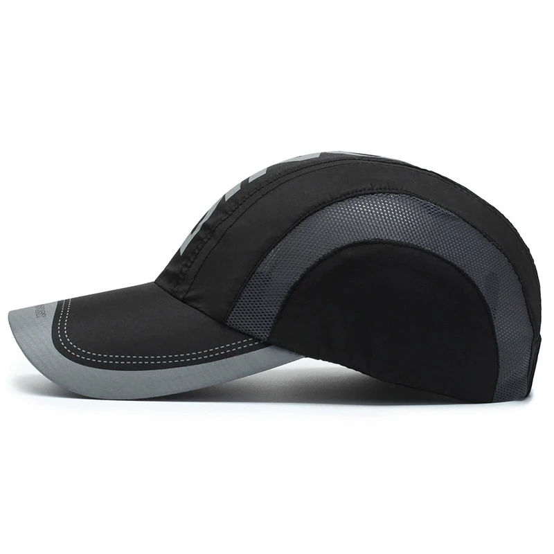 Neue Sommer Hut Schnell Trocknende Kappe Mode Frühjahr Baseball Kappe Outdoor Sport Kappe Atmungsaktive Mesh Hut Visier Hut – Detail 3