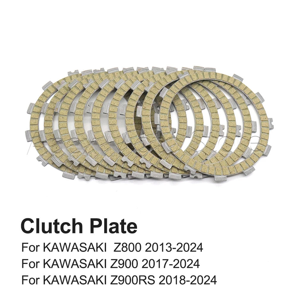 

For KAWASAKI Z800 2013-2024 Z900 2017-2024 Z900RS 2018-2024 Z 900 Z900 RS Motorcycle Accessories Clutch Plate Friction Disc Kits