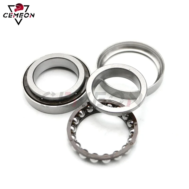 For Kawasaki Z1000SX Z 1000 SX ABS ZX10RR ZZR1100 ZX11 ZX12R NINJA Motorcycle Steering Bearing Pressure Ball Wave Disc Kit