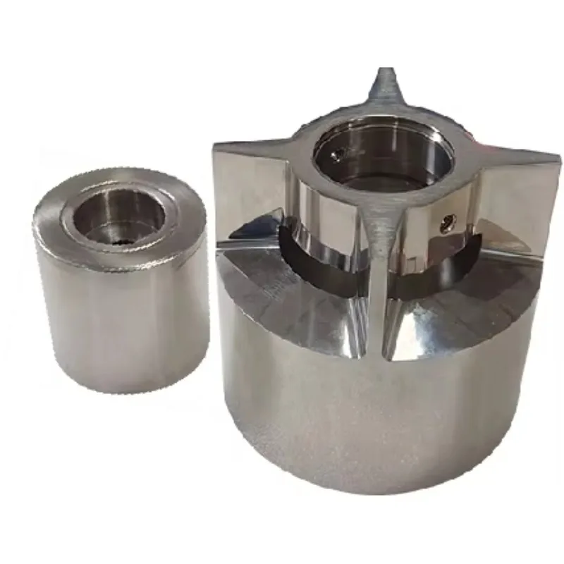 Industrial motor drive shaft couplings, rare earth magnets + PEEK material sleeve type, custom sizing, welding and cutting servi