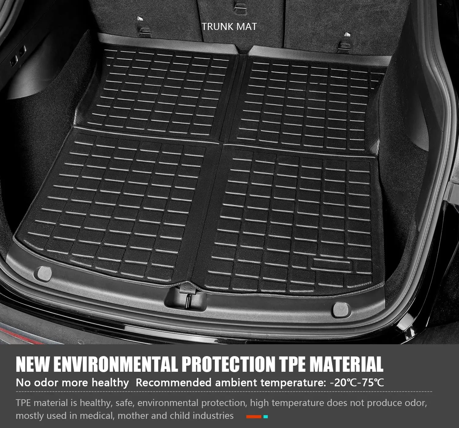 الليتشي الحبوب/حبوب الأرز مجموعة كاملة 3D الحصير سيارة ل تسلا نموذج X 6 مقعد الكلمة حصيرة مخصصة سيارة السجاد فرش داخلي للسيارات والشاحنات