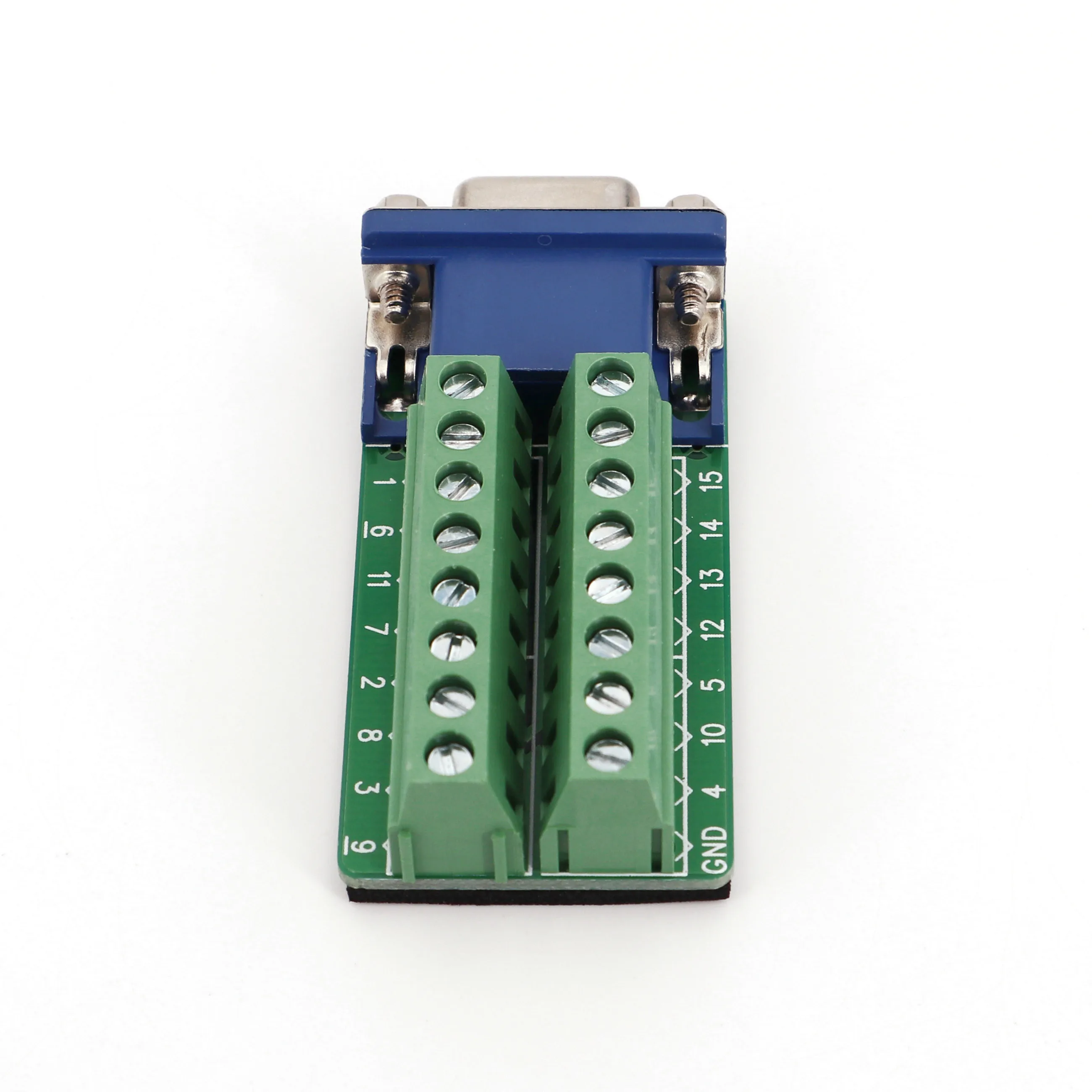D-SUB DB15 Vga Vrouwelijke 3 Rij 15Pin Plug Breakout Pcb Terminals Board Adapter Connector