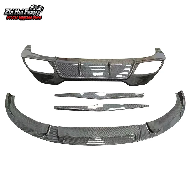 

Suitable for 18-20 BMW 8 Series 3D Kit Vacuum Wet Carbon Fiber Grille Spoiler Modification Parts