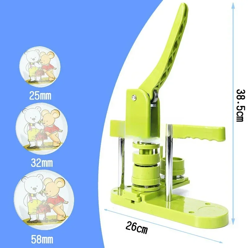 Tinplate badge making machine