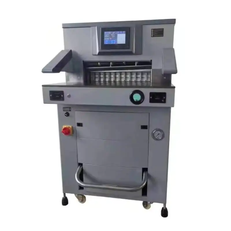 Efficient High Precision Paper Cutter | 680mm Hydraulic Program Controlled Digital Control Electronic Guillotine Machine