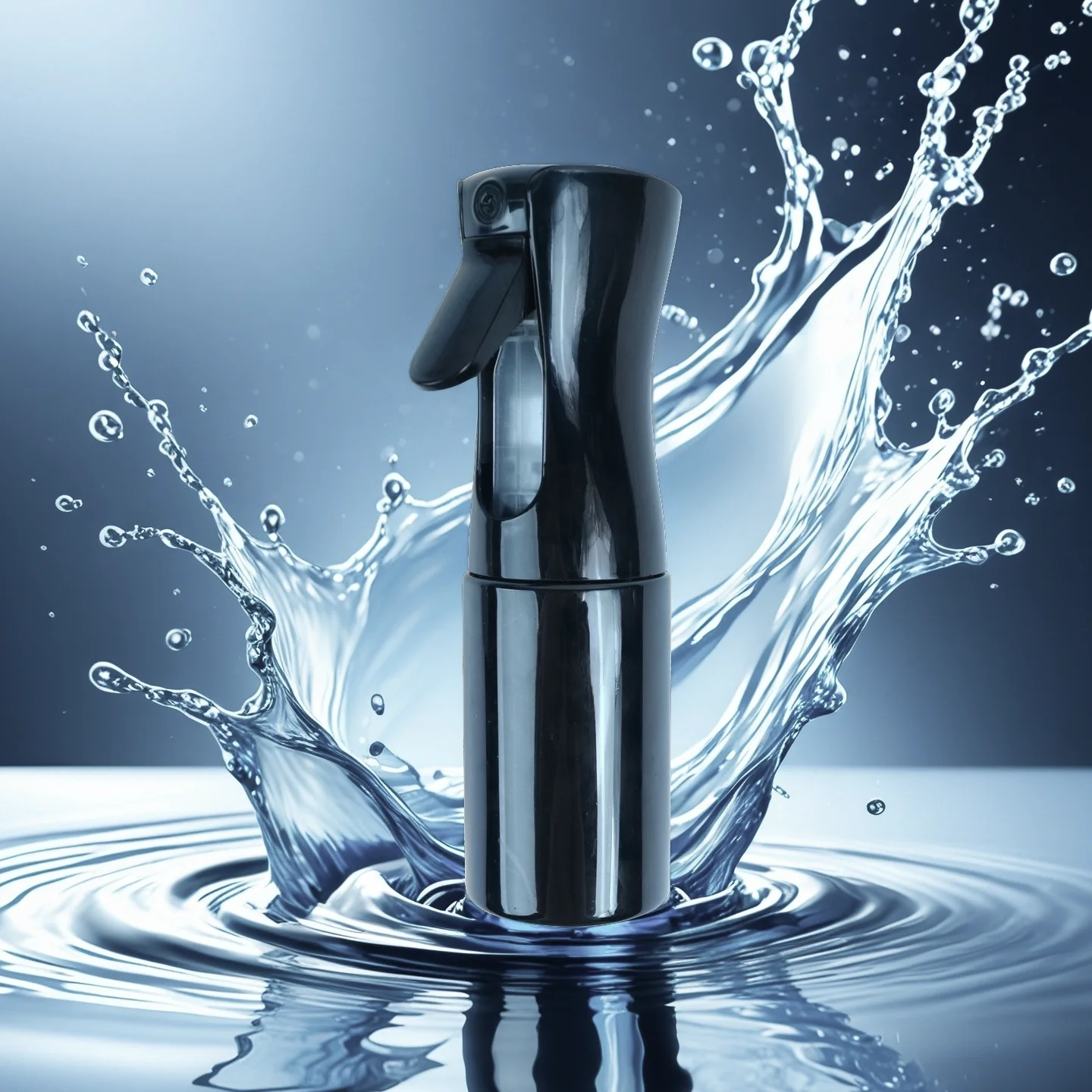 Press Spray Bottle Continuous High Pressure Toner Emulsion Essence Bottled Ultra-fine Atomized Disinfection Sprayer Hair Spray