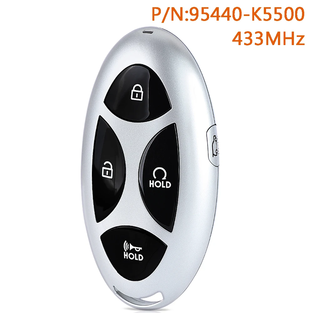 

KEYECU 95440-K5500 Smart Remote Car Key Fob for Hyundai Santa Cruz 2024 2025 2026 TQ8-FOB-4F89U44 433MHz 5074A-FOB4F89U44