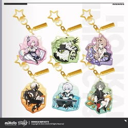 Anime Cosplay Diy Accessories Game Honkai Impact 3 Theme Stars Keychain Mobius Pardofelis Su Kalpas Elysia Kevin Metal Pendant