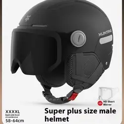3C Certification Large Electric Vehicle Helmet Male Four Seasons Universal Helmet Battery Motorcycle Large Size Half Helmet