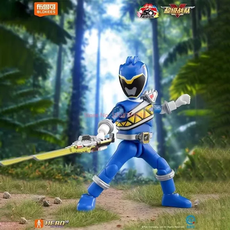 新しいオリジナル Blokees アニメフィギュアスーパー戦隊スターエディション Vol.2 勇気が噴出するブラインドボックス男の子のおもちゃハロウィンクリスマスギフト