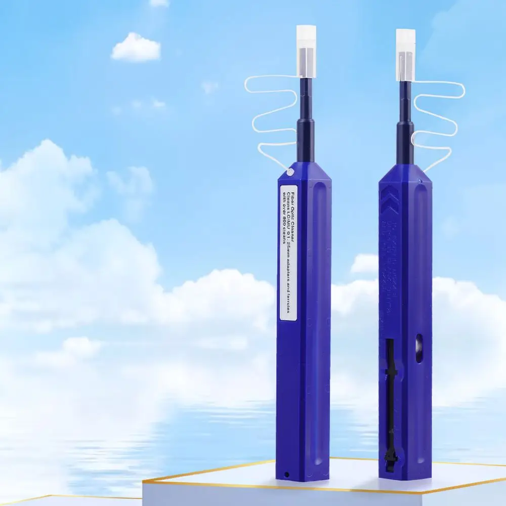 Efficient Fiber Optic Cleaner Pen For SC FC ST Connectors One Click Cleaning Applicator Professional Network Repair Tool Device