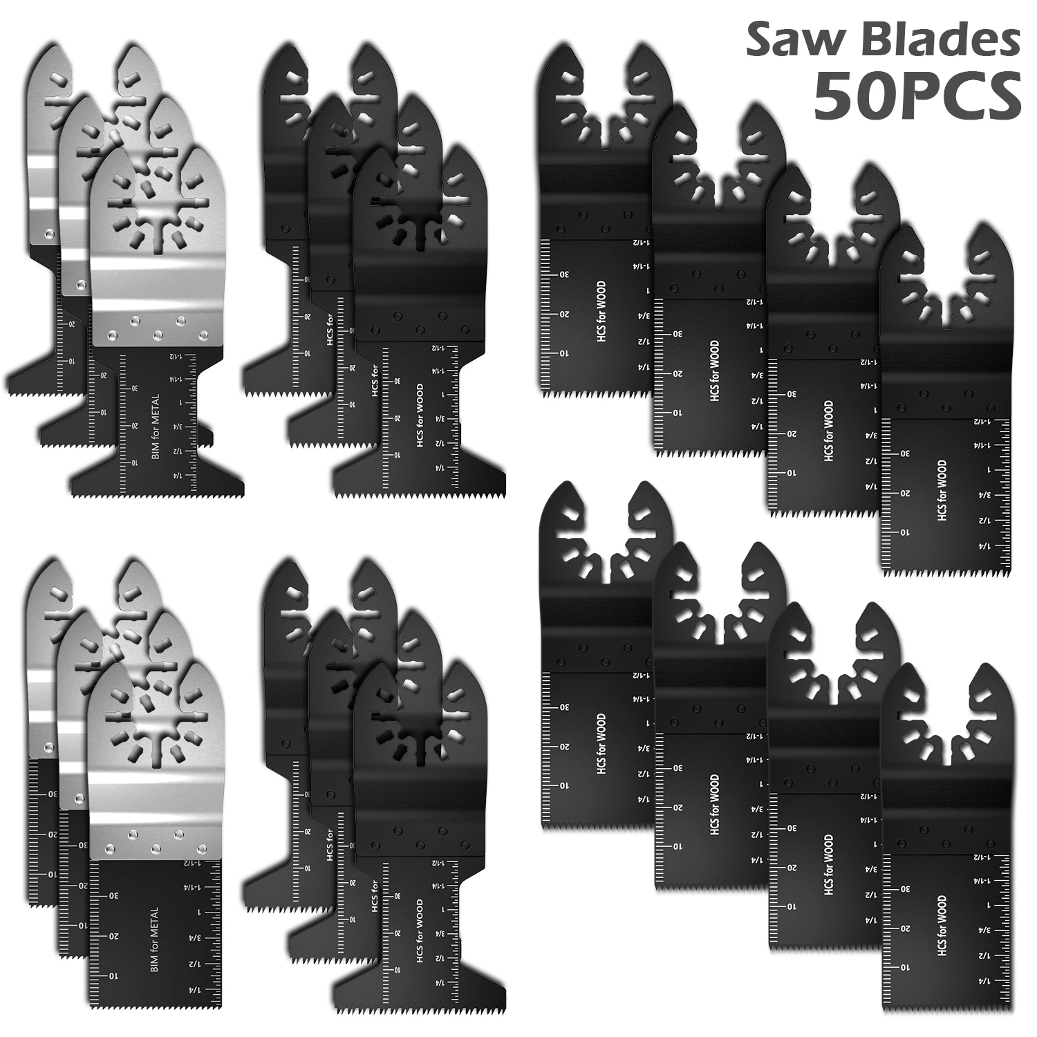 Multitool Blades Sharp Oscillating Saw Blades Quick Release 32mm Polishing Wheel High Precision Fast Cutting Saw Blades