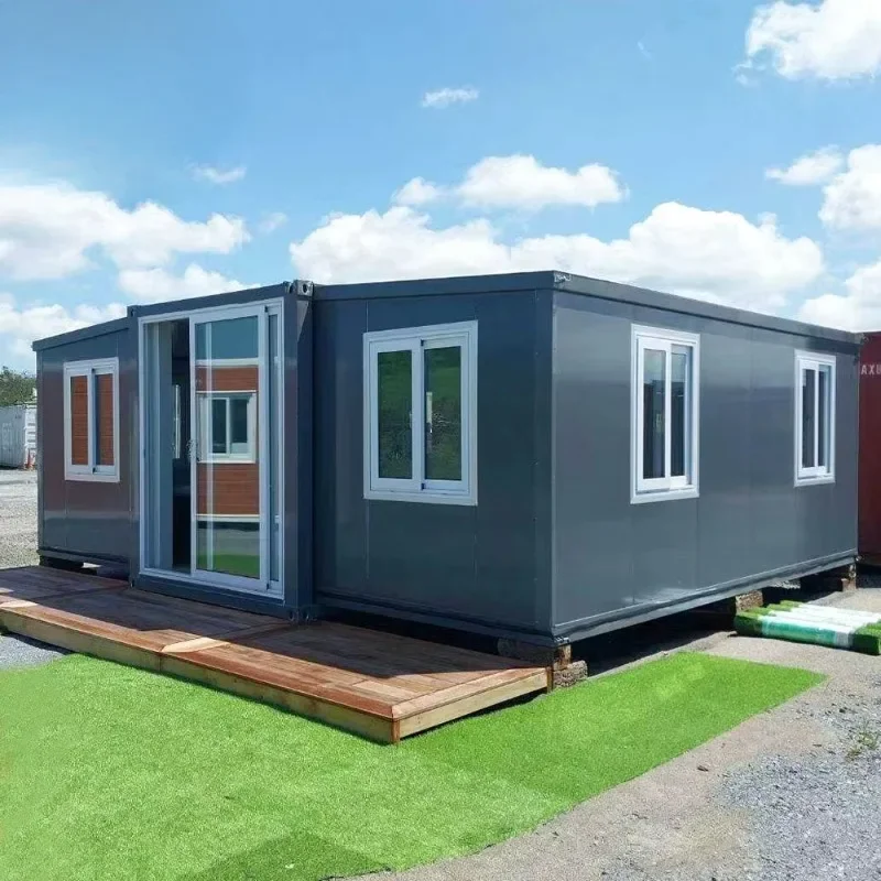 Good Price High End Double Wing Folding Room Series Folding Container House with Toilet Container House