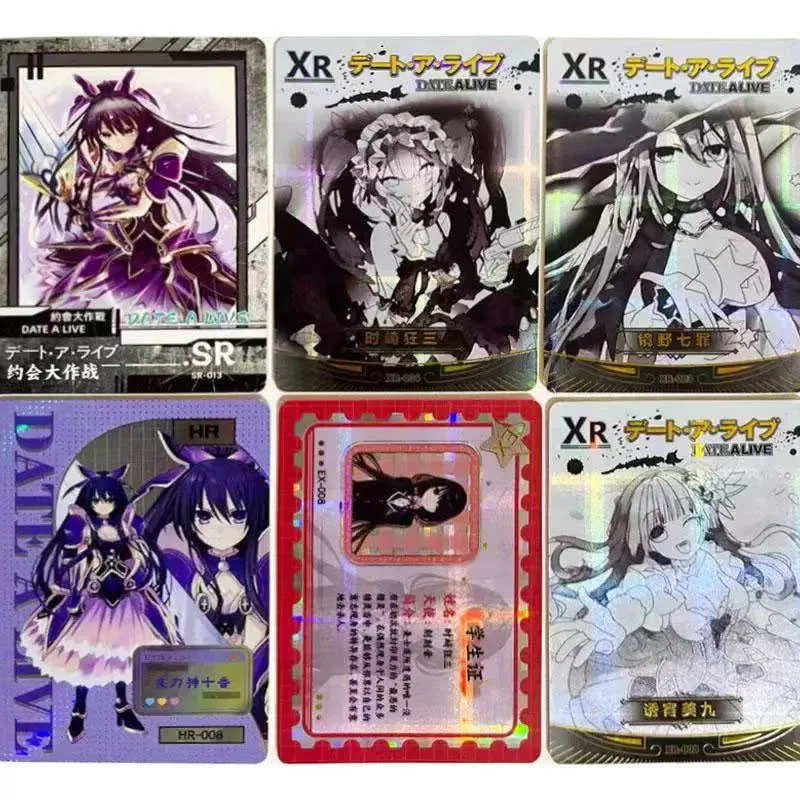 Goddess Date A Live Booster Display TCG Anime Trading Collection Card لعبة أطفال #4