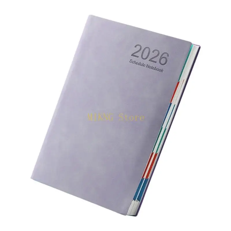 2026 Planejador semanal Planejador trabalho escritório Agenda Notebook Planejador acadêmico melhor venda